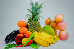 Fruits and Vegetables (Light-Colored)